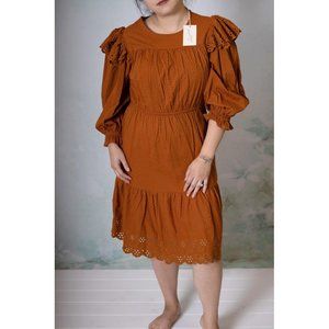 Boho long sleeve dress